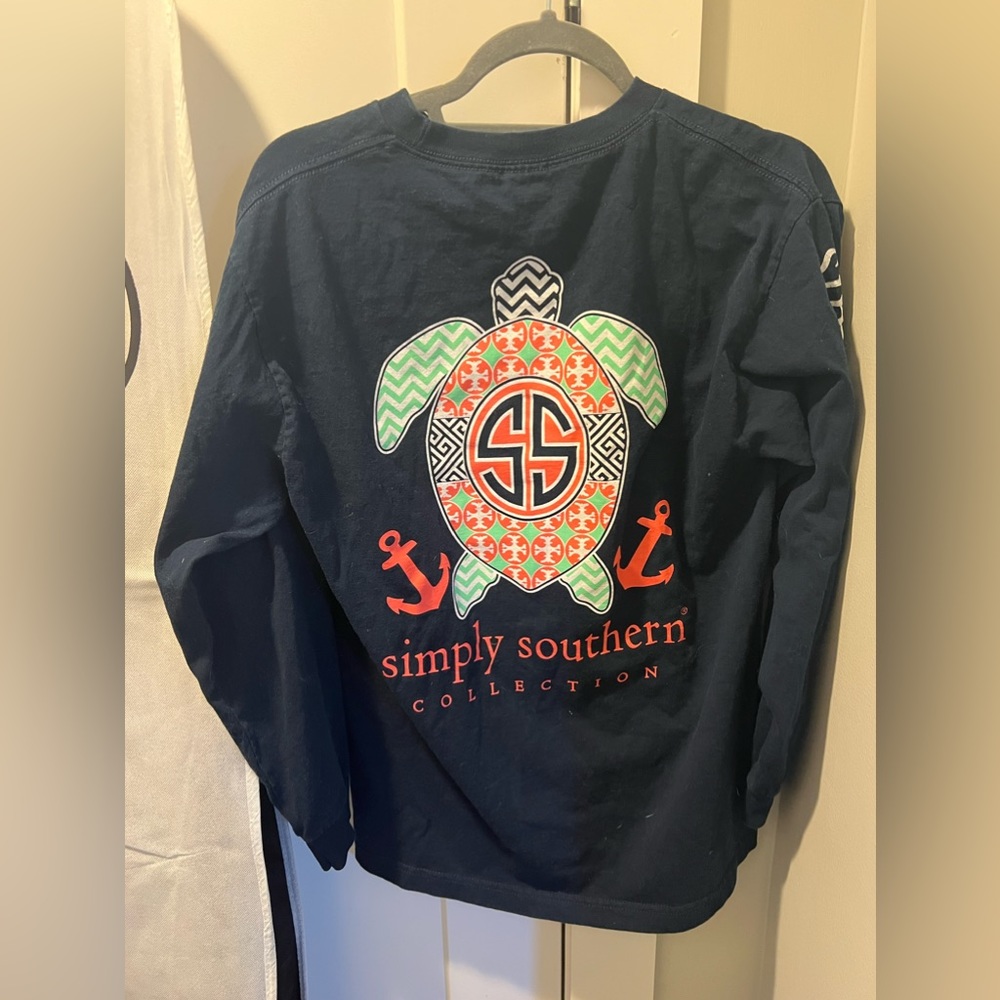 Simply Southern Graphic Long Sleeve T-Shirt Women’s Sz Medium